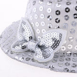 Maxbell Adorable Handmade Doll Round Sequins Hat for 1/3 BJD Doll Accessory Silver - Aladdin Shoppers