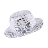 Maxbell Adorable Handmade Doll Round Sequins Hat for 1/3 BJD Doll Accessory Silver - Aladdin Shoppers