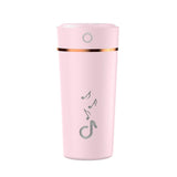 Maxbell Air Humidifier Home Office Car Outdoor 200ml LED Light White/Pink/Blue Pink - Aladdin Shoppers