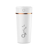 Maxbell Air Humidifier Home Office Car Outdoor 200ml LED Light White/Pink/Blue White - Aladdin Shoppers