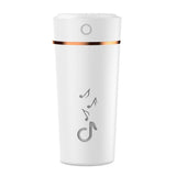 Maxbell Air Humidifier Home Office Car Outdoor 200ml LED Light White/Pink/Blue White