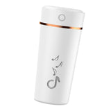 Maxbell Air Humidifier Home Office Car Outdoor 200ml LED Light White/Pink/Blue White - Aladdin Shoppers