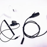 Maxbell Air Tube Earpiece Headset Mic for Hytera HYT PD700 PD700G PD708 - Aladdin Shoppers