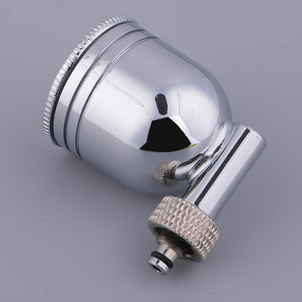Maxbell Airbrush Metal Side Gravity Feed Cup 7cc fit for Single/Double Action Airbrushes Paint Spray Gun Temporary Tattoo Cake Art Painting Airbrush Color Cup - Aladdin Shoppers