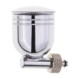 Maxbell Airbrush Metal Side Gravity Feed Cup 7cc fit for Single/Double Action Airbrushes Paint Spray Gun Temporary Tattoo Cake Art Painting Airbrush Color Cup - Aladdin Shoppers