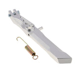 Maxbell Aluminium Alloy Motorcycle Side Stand Kick Stand For BWS Replacement Silver - Aladdin Shoppers
