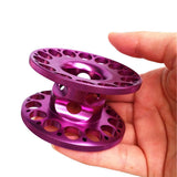 Maxbell Aluminum Alloy Compact Finger Spool Guide Line Reel Scuba Diving Dive Gear Accessories - Purple - Aladdin Shoppers