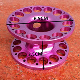 Maxbell Aluminum Alloy Compact Finger Spool Guide Line Reel Scuba Diving Dive Gear Accessories - Purple - Aladdin Shoppers