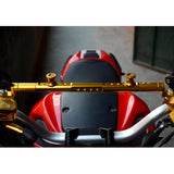 Maxbell Aluminum Alloy Steering Wheel Strengthen Motorcycle Balance Crossbar Orange - Aladdin Shoppers