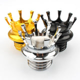 Maxbell Aluminum Flush Pop Up Reservoir Gas Cap Vented Fuel Tank for Yamaha Black - Aladdin Shoppers