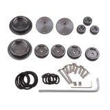 Maxbell Aluminum Frame Hole Cover Caps Plugs Set for BMW R1200GS 2014-2017 Silver - Aladdin Shoppers