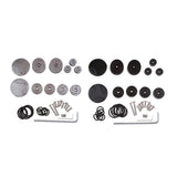 Maxbell Aluminum Frame Hole Cover Caps Plugs Set for BMW R1200GS 2014-2017 Silver - Aladdin Shoppers