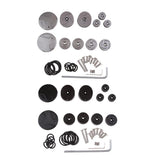 Maxbell Aluminum Frame Hole Cover Caps Plugs Set for BMW R1200GS 2014-2017 Silver - Aladdin Shoppers
