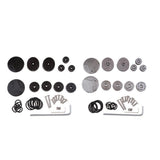 Maxbell Aluminum Frame Hole Cover Caps Plugs Set for BMW R1200GS 2014-2017 Silver - Aladdin Shoppers