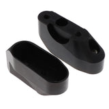 Maxbell Aluminum Handlebar Mount Riser Clamp Kit For BMW R1200RS 2015-2016 Black - Aladdin Shoppers