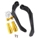 Maxbell Aluminum Motorbike Brake Clutch Levers Protector Guard for Yamaha R3 Yellow - Aladdin Shoppers