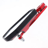 Maxbell Aluminum Racing Side Rear View Mirrors for Motorcycle Dirt Bikes ATV Red - Aladdin Shoppers