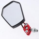 Maxbell Aluminum Racing Side Rear View Mirrors for Motorcycle Dirt Bikes ATV Red - Aladdin Shoppers