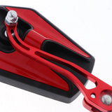 Maxbell Aluminum Racing Side Rear View Mirrors for Motorcycle Dirt Bikes ATV Red - Aladdin Shoppers