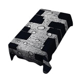 Maxbell American Rectangular Polyester Tablecloth Table Cover Kitchen Bubble 180cm - Aladdin Shoppers