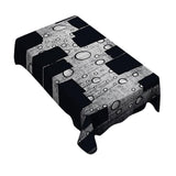 Maxbell American Rectangular Polyester Tablecloth Table Cover Kitchen Bubble 300cm