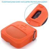 Maxbell anti-fall silicone audio storage for Bo se-Soundlink Micro Orange - Aladdin Shoppers