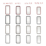 Maxbell Anti-peep Glass Cover For Iphone Mobile Phone Double-Sided Red i7p i8p - Aladdin Shoppers