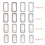 Maxbell Anti-peep Glass Cover For Iphone Mobile Phone Double-Sided Red i7p i8p - Aladdin Shoppers