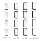 Maxbell Anti-peep Glass Cover For Iphone Mobile Phone Double-Sided Red i7p i8p - Aladdin Shoppers