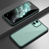 Maxbell Anti Scratch Phone Double Glass Cover for iPhone11 green black iphone11 6.1 - Aladdin Shoppers