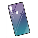 Maxbell Anti-scratches Gradient Glass Phone Case for Xiaomi Redmi Purple-Blue - Aladdin Shoppers