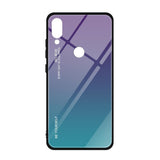 Maxbell Anti-scratches Gradient Glass Phone Case for Xiaomi Redmi Purple-Blue - Aladdin Shoppers