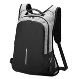 Maxbell Anti theft Laptop Backpack with USB Charging Port School Travel Bag Gray - Aladdin Shoppers