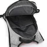 Maxbell Anti theft Laptop Backpack with USB Charging Port School Travel Bag Gray - Aladdin Shoppers