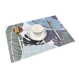Maxbell AntiSlip Waterproof TableMat Heat Pad Kitchen Coaster Dining Placemat Banana leaf - Aladdin Shoppers