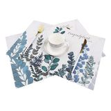 Maxbell AntiSlip Waterproof TableMat Heat Pad Kitchen Coaster Dining Placemat Leaf - Aladdin Shoppers