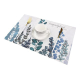 Maxbell AntiSlip Waterproof TableMat Heat Pad Kitchen Coaster Dining Placemat Leaf - Aladdin Shoppers