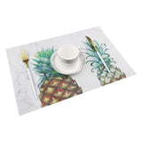 Maxbell AntiSlip Waterproof TableMat Heat Pad Kitchen Coaster Dining Placemat pineapple - Aladdin Shoppers