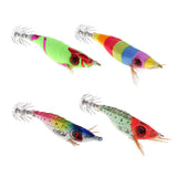 Maxbell Artificial 3D Eye Shrimp Squid Jig Squid Fishing Hook Luminous Shrimp Bait for Sleeve-fish/Squid/Octopus/Cuttlefish - Aladdin Shoppers