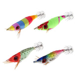 Maxbell Artificial 3D Eye Shrimp Squid Jig Squid Fishing Hook Luminous Shrimp Bait for Sleeve-fish/Squid/Octopus/Cuttlefish - Aladdin Shoppers