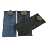 Maxbell Assorted Color, 3pcs Elastic Pants Waist Extender Strong Adjustable Pant Button Extenders - Aladdin Shoppers