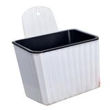 Maxbell Automatic Auction Creative Water Wall-mounted Resin Plastic Flower Pot White - Aladdin Shoppers