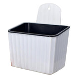 Maxbell Automatic Auction Creative Water Wall-mounted Resin Plastic Flower Pot White - Aladdin Shoppers