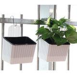 Maxbell Automatic Auction Creative Water Wall-mounted Resin Plastic Flower Pot White - Aladdin Shoppers