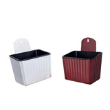 Maxbell Automatic Auction Creative Water Wall-mounted Resin Plastic Flower Pot White - Aladdin Shoppers