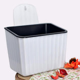 Maxbell Automatic Auction Creative Water Wall-mounted Resin Plastic Flower Pot White - Aladdin Shoppers