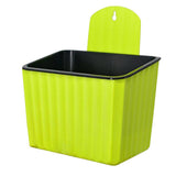 Maxbell Automatic Auction Creative Water Wall-mounted Resin Plastic Flower Pot Yellow-green - Aladdin Shoppers