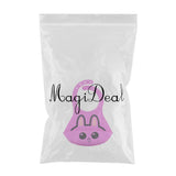 Maxbell Baby Bibs Silicone Comfortable Soft Toddlers Feeding Bibs Button Rose Red - Aladdin Shoppers