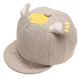 Maxbell Baby Boys Girls Children Infant Hat Peaked Hats Beret Kids Cap Grey - Aladdin Shoppers