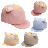 Maxbell Baby Boys Girls Children Infant Hat Peaked Hats Beret Kids Cap Grey - Aladdin Shoppers